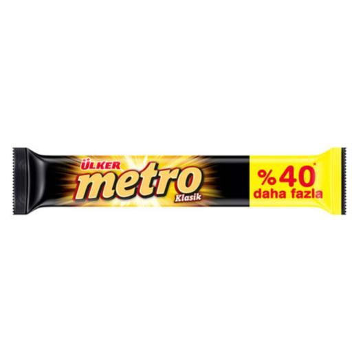شکلات مترو دوبل کاراملی Metro  اصلی  50 گرمی پک 18 عددی