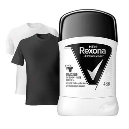 مام صابونی ضد تعریق رکسونا مردانه Invisible Rexona اصلی 40 میل