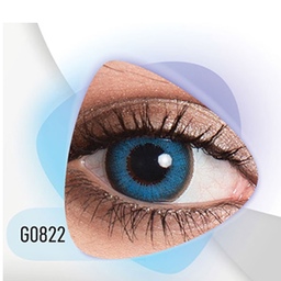 لنز چشم رنگی (زیبایی) سالانه کلیر ویژن (آبی یخی دور دار)