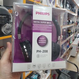 هدفون بلوتوث فیلیپس Philips PH208 new