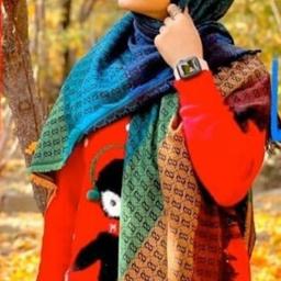 روسری هفت رنگ پاییزه