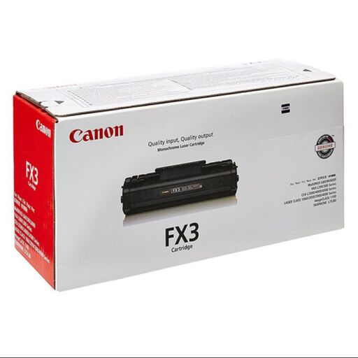 کارتریج تونر لیزری مشکی کانن Canon FX3 (با ضمانت و گارانتی)