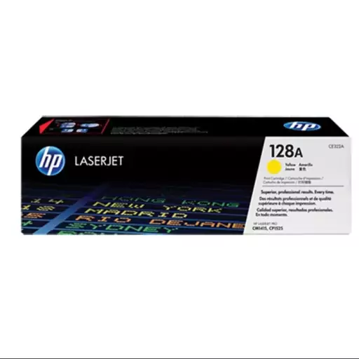 کارتریج تونر لیزری زرد اچ پی HP 128A(با ضمانت و گارانتی)