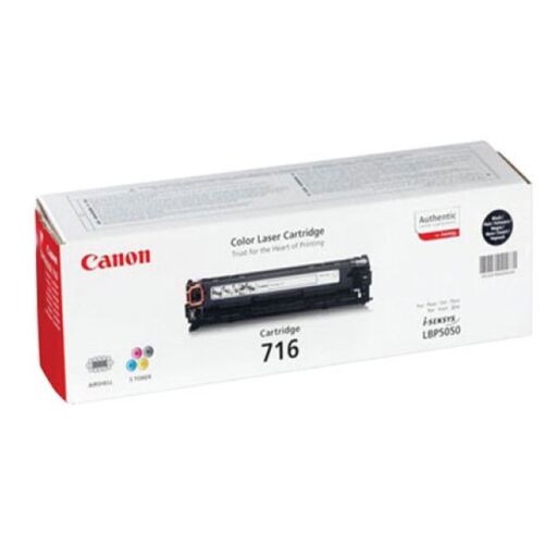 کارتریج تونر لیزری مشکی کانن Canon 716(با ضمانت و گارانتی)