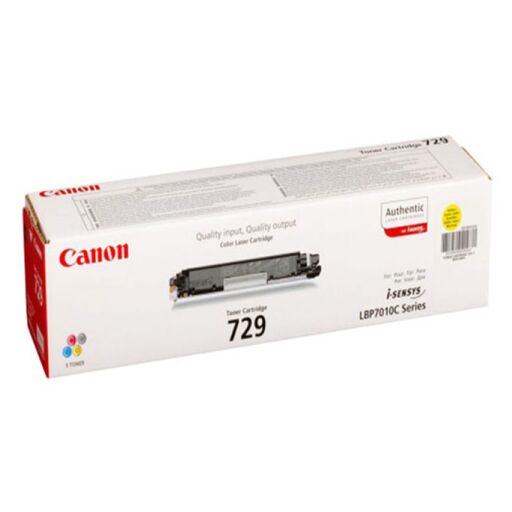 کارتریج تونر لیزری زرد کانن Canon 729(با ضمانت و گارانتی)