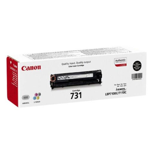 کارتریج تونر لیزری مشکی کانن Canon 731(با ضمانت و گارانتی)