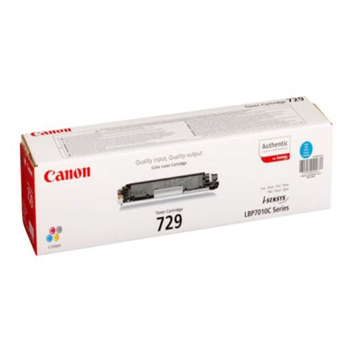 کارتریج تونر لیزری آبی کانن Canon 729(با ضمانت و گارانتی)