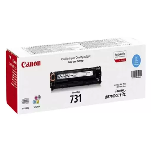 کارتریج تونر لیزری آبی کانن Canon 731(با ضمانت و گارانتی)