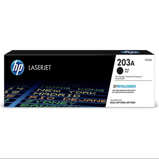 کارتریج تونر لیزری مشکی اچ پی HP 203A(با ضمانت و گارانتی)