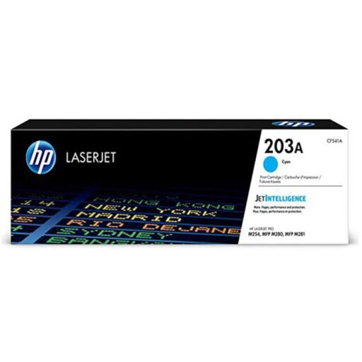 کارتریج تونر لیزری آبی اچ پی HP 203A(با ضمانت و گارانتی)