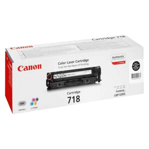 ست 4 رنگ کارتریج تونر لیزر رنگی Canon 718 (با ضمانت و گارانتی)