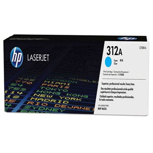 کارتریج تونر لیزری آبی اچ پی HP 312A(با ضمانت و گارانتی)