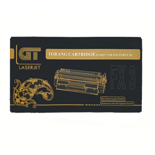 کارتریج تونر لیزری مشکی جی تی GT FX3 (با ضمانت و گارانتی)