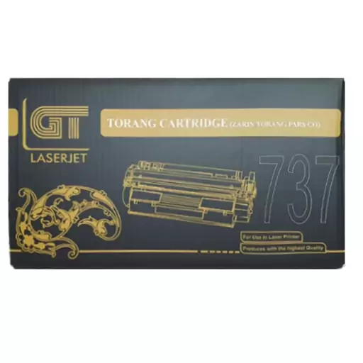 کارتریج تونر لیزری مشکی جی تی GT 737 (باضمانت و گارانتی)