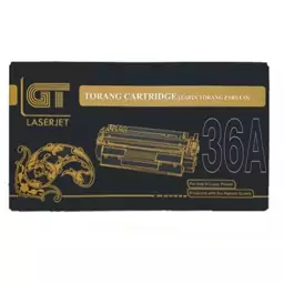 کارتریج تونر لیزری مشکی جی تی GT 36A (با ضمانت و گارانتی)