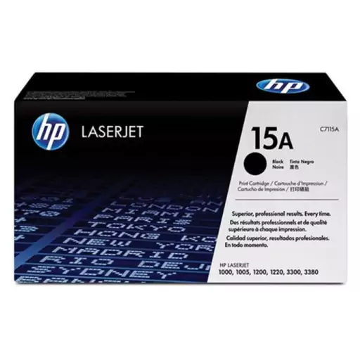 کارتریج تونر لیزری مشکی اچ پی HP 15A (باضمانت و گارانتی)