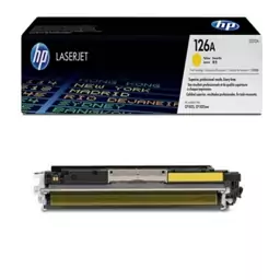 کارتریج تونر لیزری زرد اچ پی HP 126A(با ضمانت و گارانتی)