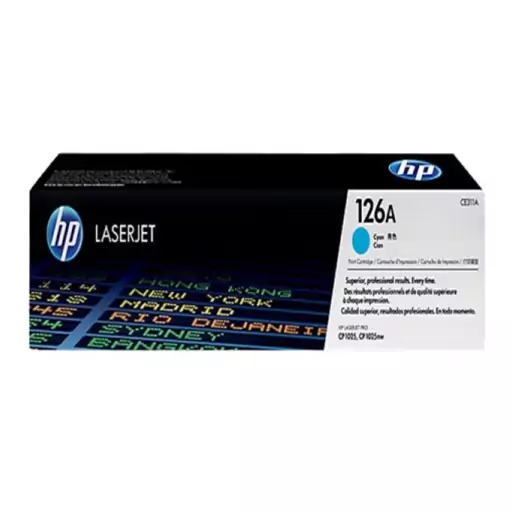 کارتریج تونر لیزری آبی اچ پی HP 126A(با ضمانت و گارانتی)