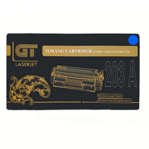 کارتریج تونر لیزری آبی جی تی GT 203A(با ضمانت و گارانتی)