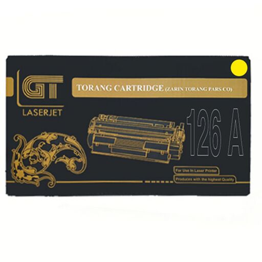 کارتریج تونر لیزری زرد جی تی GT 126A(با ضمانت و گارانتی)