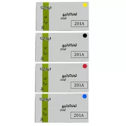 ست 4 رنگ کارتریج تونر لیزری رنگی ایرانیکا 201A(با ضمانت و گارانتی)