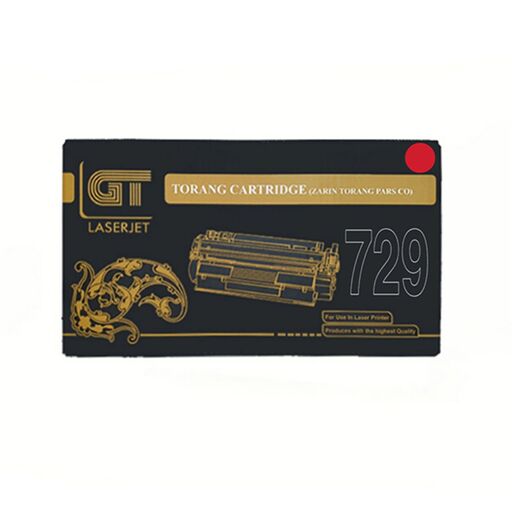 کارتریج تونر لیزری قرمز جی تی GT 729(با ضمانت و گارانتی)