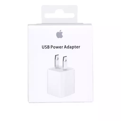 شارژر اورجینال اپل Apple 5W USB Power Adapter