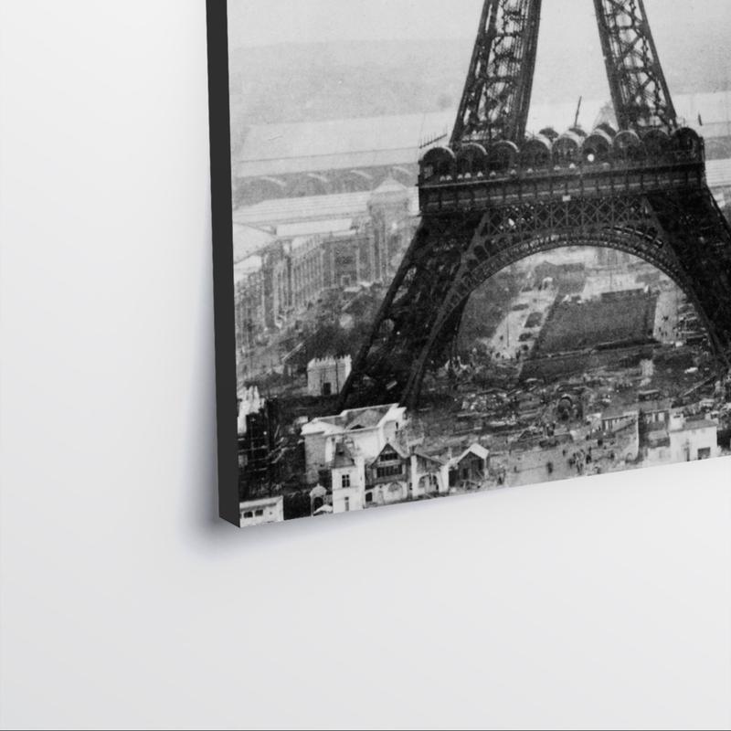 تابلو شاسی طرح برج ایفل فرانسه مجموعه 6 عددی سایز 40X20