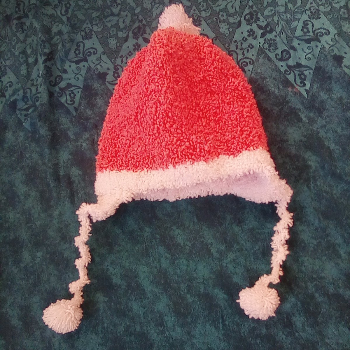 21 - کلاه کودک دست باف سایز 6 الی 12 ماهه دو رنگ