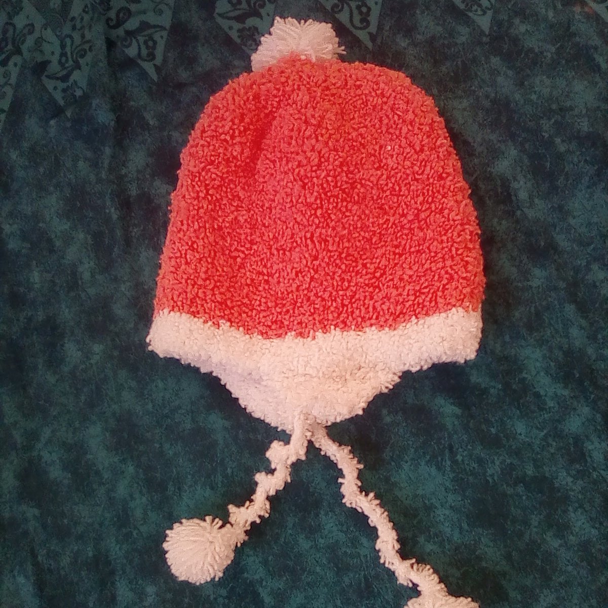 21 - کلاه کودک دست باف سایز 6 الی 12 ماهه دو رنگ