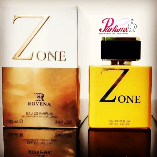 ادکلن روینا زون ROVENA ZONE (رایحه ادکلن شیسیدو زن زنانه طلایی Shiseido Zen حجم 100ml)