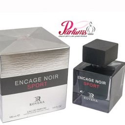 ادکلن روینا لالیک اسپرت ROVENA ENCAGE NOIR SPORT (رایحه ادکلن لالیک انکر نویر اسپرت Lalique Encre Noire Sport)