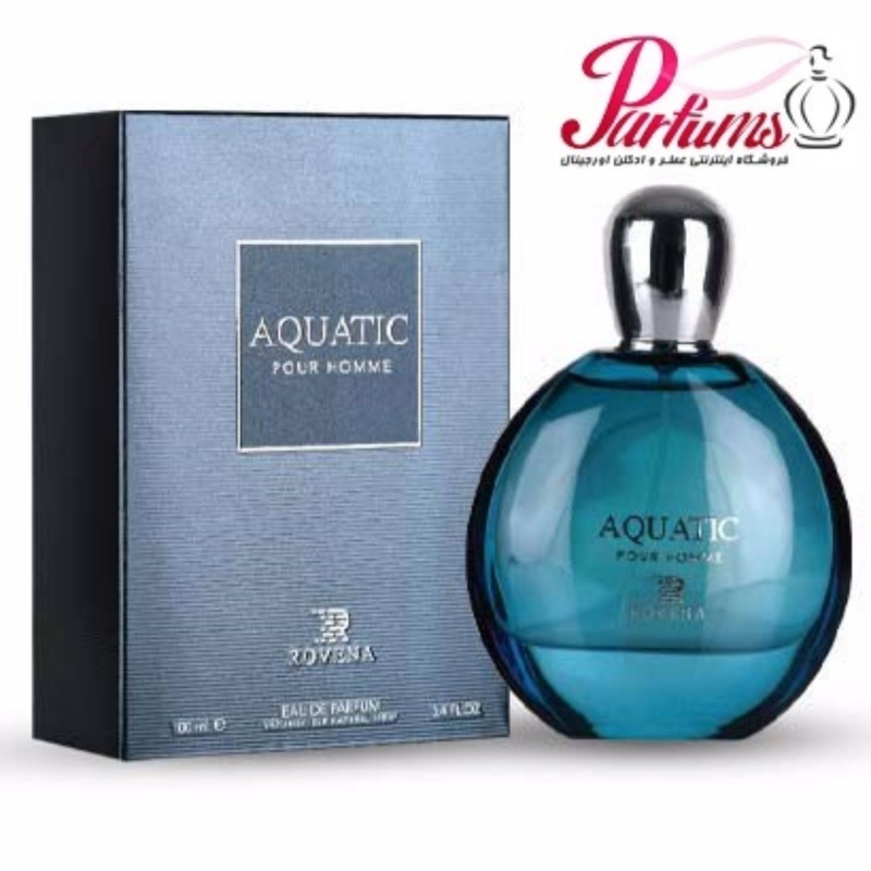 ادکلن روینا آکواتیک ROVENA AQUATIC (رایحه ادکلن بولگاری آکوا پور هوم Bvlgari Aqva Pour Homme)