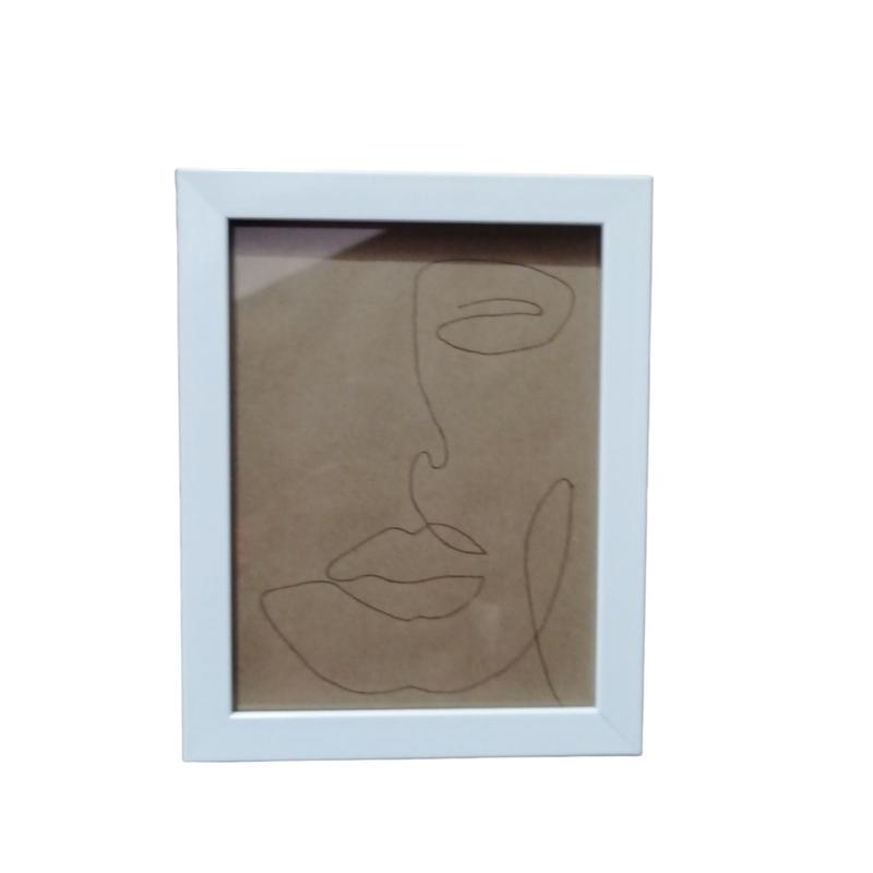 تابلو نقاشی مینیمال راپید طرح چهره