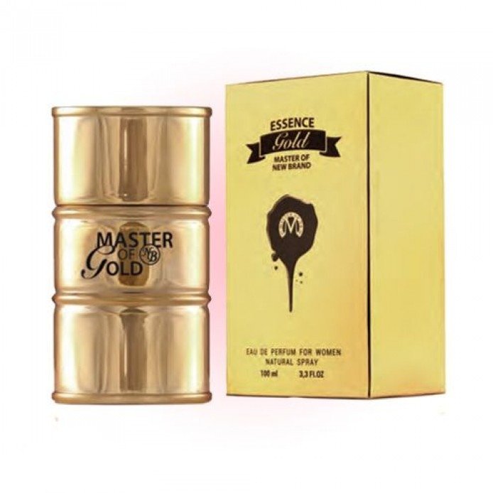 ادوپرفیوم زنانه نیو برند مدل مستر اف گلد حجم 100 میل
New Brand Master Of Gold EDP For Women