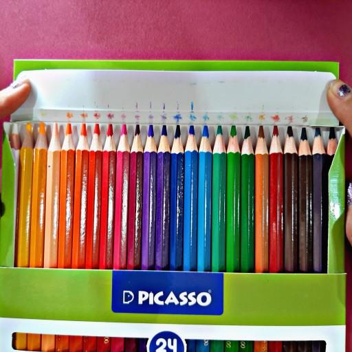مداد رنگی 24 رنگ پیکاسو