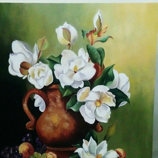 تابلو نقاشی گل