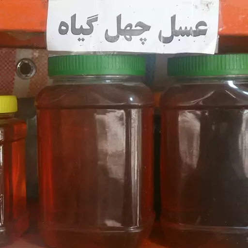 عسل طبیعی چهل گیاه کندوان