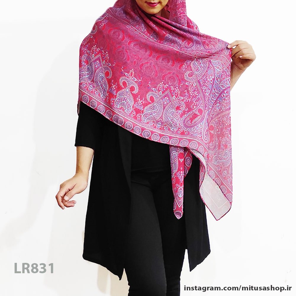 روسری نخی کد LR831