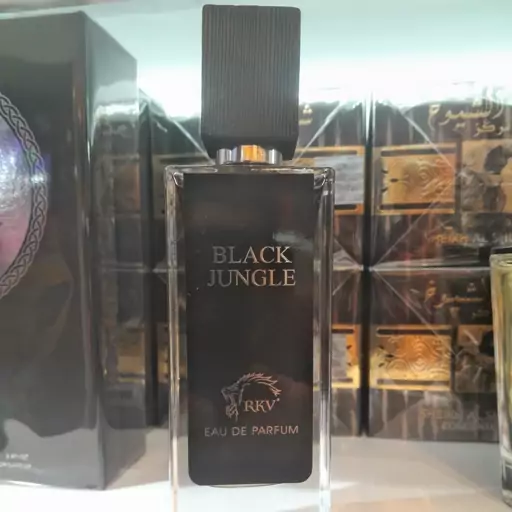 ادکلن بلک جانگل  BLACK JUNGLE RKV  مشابه بلک افغان