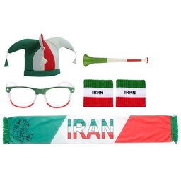 ست هواداری مدل تیم ملی ایران کد gls بسته 6 عددی  A013