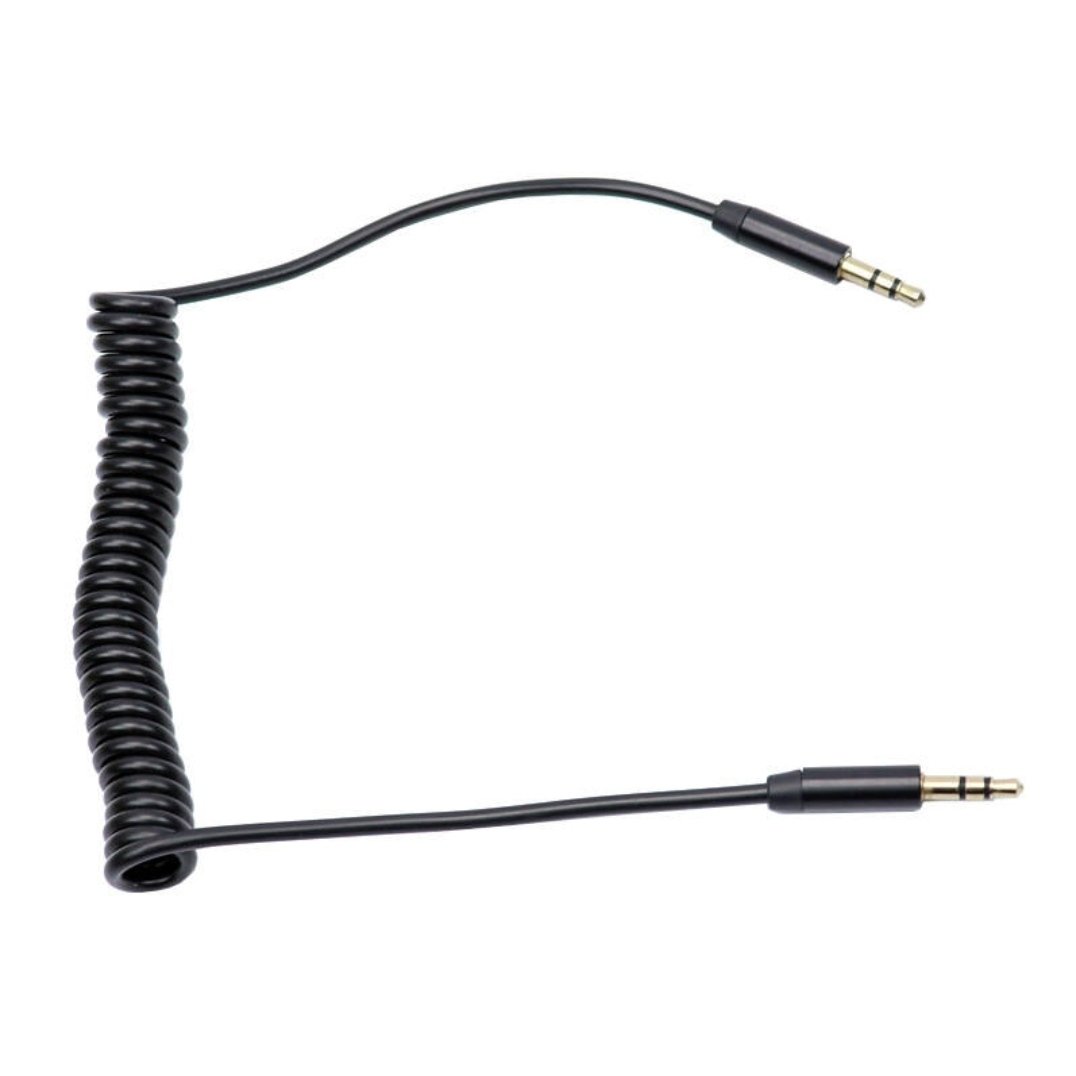 کابل Aux برند یوماس فنری اندازه 1 متری روکش کابل پلی اتان