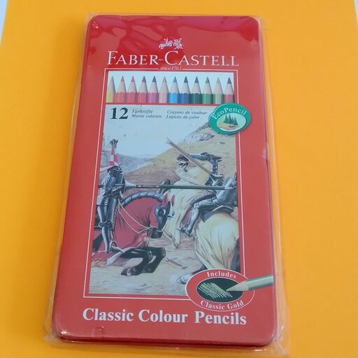 مداد رنگی12 رنگ فابر کاستل  Faber Castell 