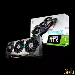 کارت گرافیک 3070 ti msi suprim x