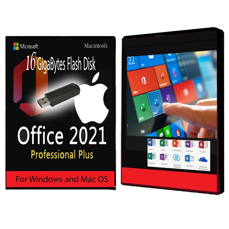 فلش آفیس Office 2021 Pro Plus For Windows and Mac OS
