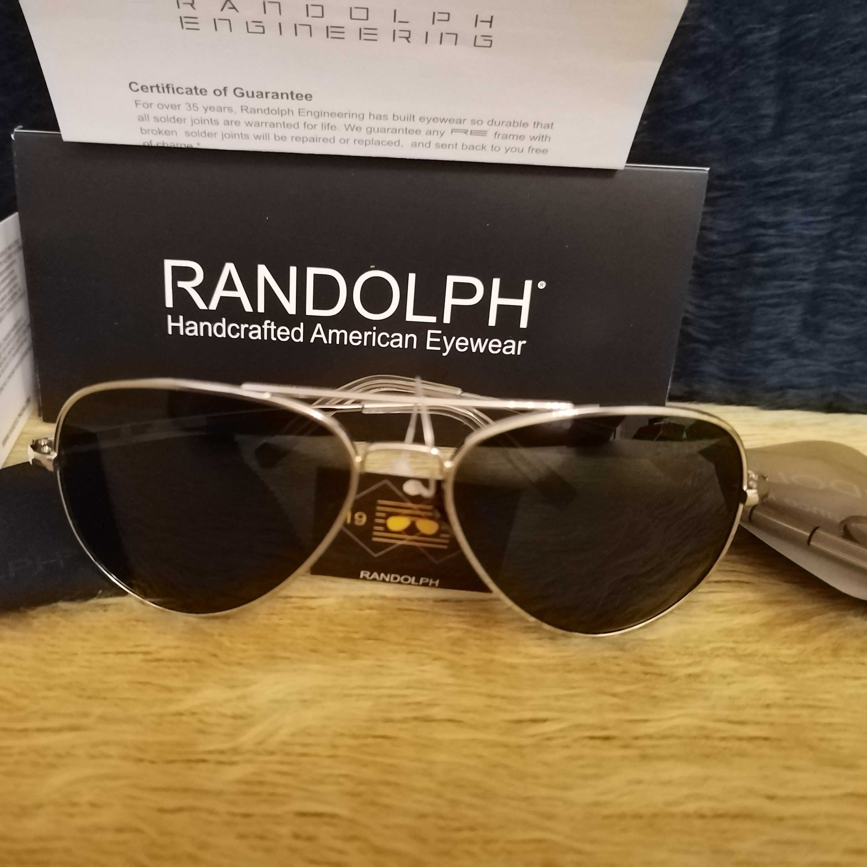 عینک آفتابی رندولف کنکورد امریکا Randolph concorde