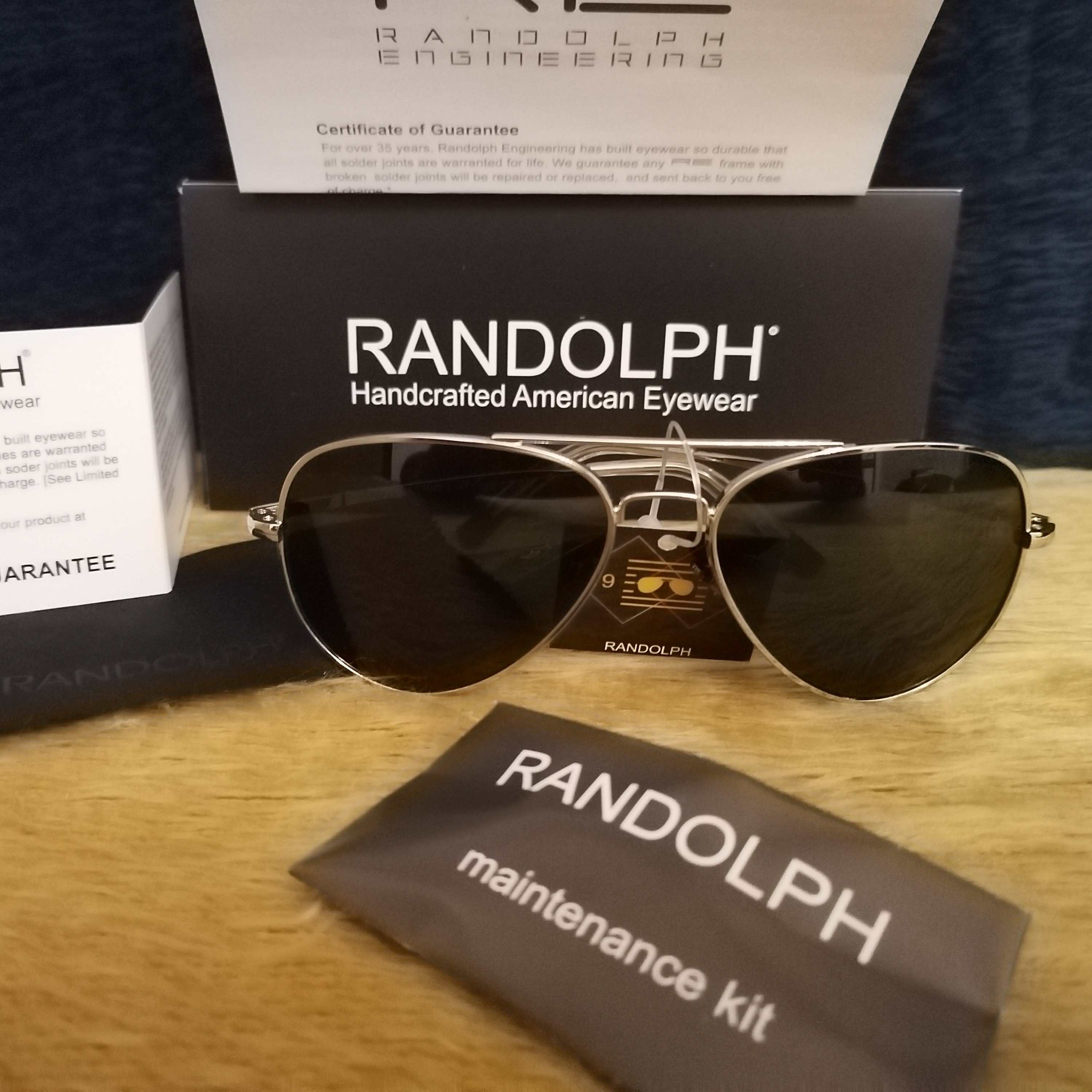 عینک آفتابی رندولف کنکورد امریکا Randolph concorde