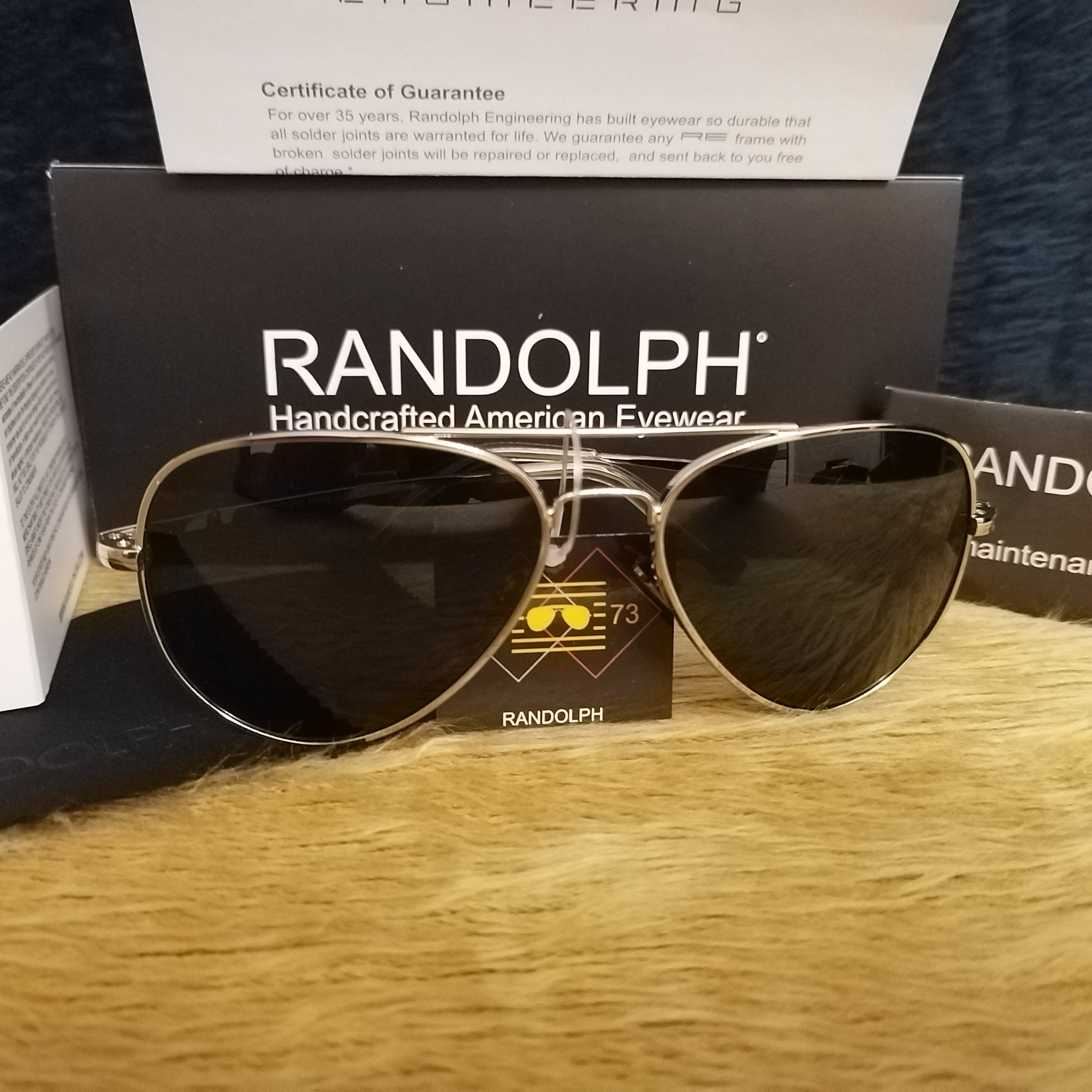 عینک آفتابی رندولف کنکورد امریکا Randolph concorde