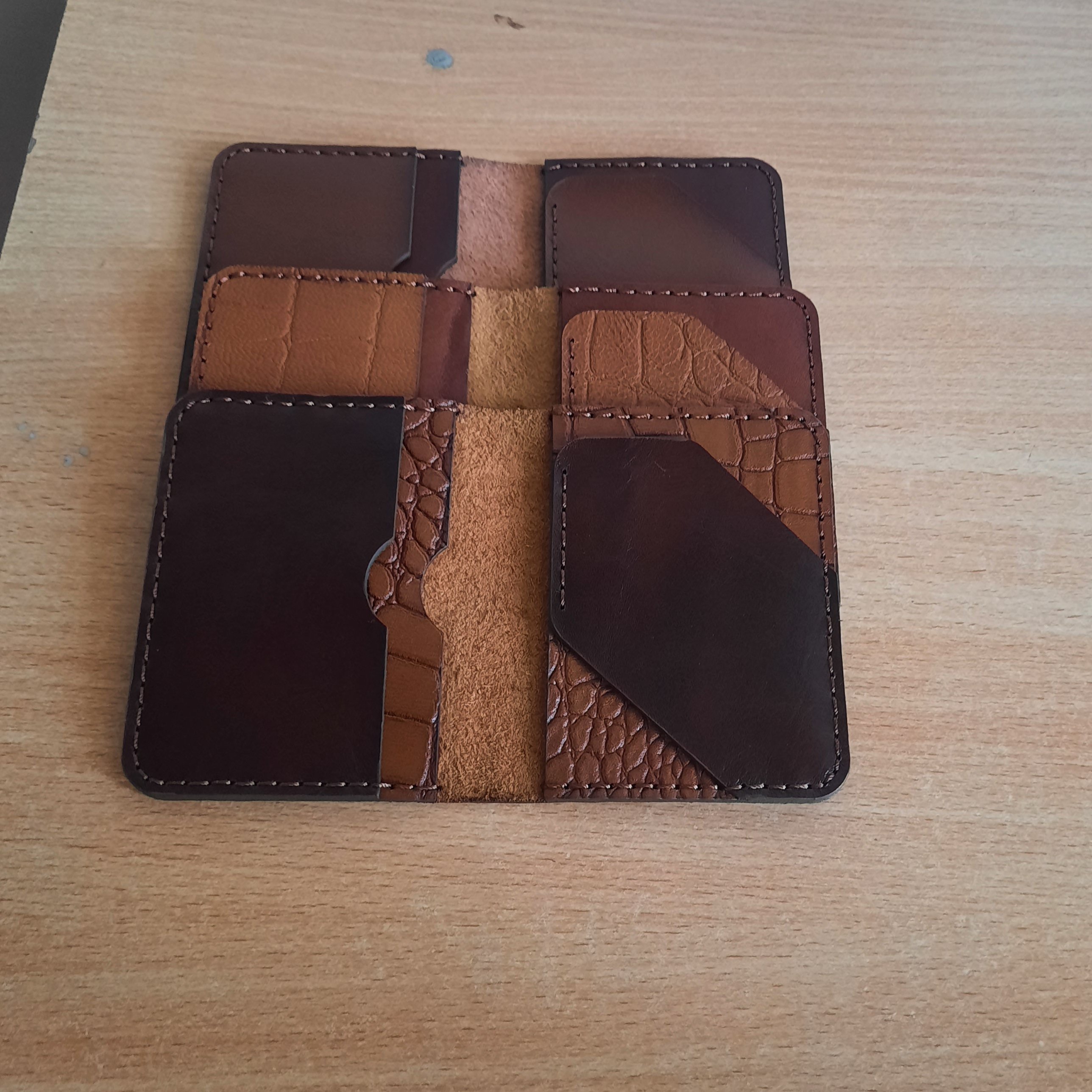 جاکارتی چرم طبیعی دست دوز کد55