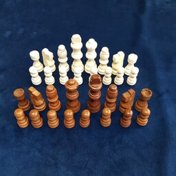 مهره شطرنج چوبی متوسط